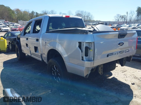 2019 Ford F-150 XL with VIN 1FTEW1E56KKD75316, listed as a IAAI auction lot 41797048 with 95,294 mi miles. Bid and sale history available at carsss.com. Image 3.
