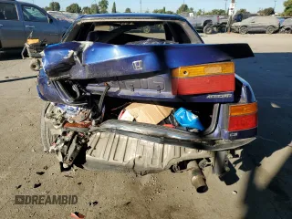 1990 Honda Accord LX with VIN JHMCB765XLC127200, listed as a Copart auction lot 80770574 with 142,628 mi miles and Salvage Title. Bid and sale history available at carsss.com. Image 6.