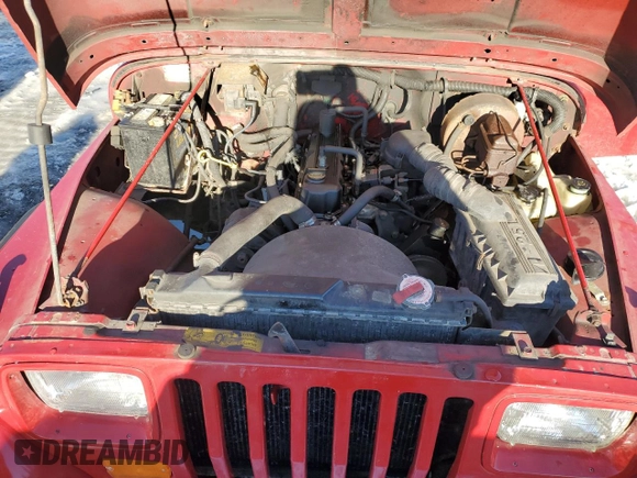 1988 Jeep Wrangler z VIN 2BCHV81SXJB541772, wystawiony jako Copart lot #45342095 z przebiegiem 110 222 mil mil oraz Czysty tytuł • Clean title. Historia ofert i sprzedaży dostępna na DreamBid. Obrazek 11.