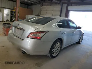 2014 Nissan Maxima S with VIN 1N4AA5AP1EC457227, listed as a Copart auction lot 46235375 with 160,468 mi miles and Salvage Title. Bid and sale history available at DreamBid. Image 3.
