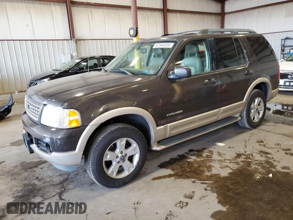 2005 Ford Explorer Eddie Bauer with VIN 1FMDU74E75UA91770, listed as a Copart auction lot 67545334 with 143,950 mi miles and Salvage title. Bid and sale history available at DreamBid. Image 1.
