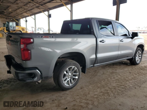 2023 Chevrolet Silverado 1500 RST with VIN 1GCUDEE87PZ141591, listed as a Copart auction lot 49697215 with 60,903 mi miles and Salvage Title. Bid and sale history available at DreamBid. Image 3.