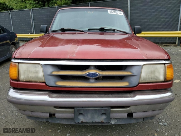 1996 Ford Ranger XL with VIN 1FTCR14A2TTA52289, listed as a Copart auction lot 66348014 with 342,661 mi miles and Clean Title. Bid and sale history available at carsss.com. Image 5.