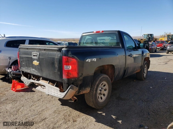 2011 Chevrolet Silverado 1500 Work Truck with VIN 1GCNKPEX1BZ443920, listed as a Copart auction lot 79308444 with 150,653 mi miles and Salvage Title. Bid and sale history available at carsss.com. Image 3.
