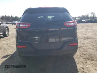 2017 Jeep Cherokee Sport with VIN 1C4PJMAB1HW648071, listed as a Copart auction lot 48479765 with 89,337 mi miles and Salvage Title. Bid and sale history available at carsss.com. Image 6.