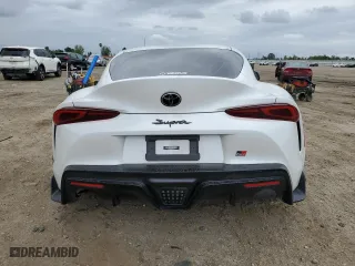 2023 Toyota GR Supra 3.0 with VIN WZ1DB0G06PW057166, listed as a Copart auction lot 52355784 with 0 mi miles and Salvage Title. Bid and sale history available at carsss.com. Image 6.