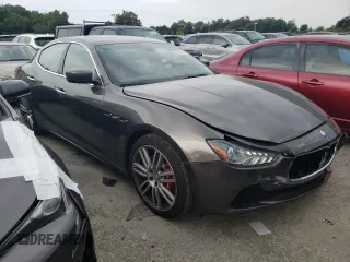 2016 Maserati Ghibli S Q4 with VIN ZAM57RTA1G1170667, listed as a Copart auction lot 62752763 with 68,224 mi miles. Bid and sale history available at carsss.com. Image 4.