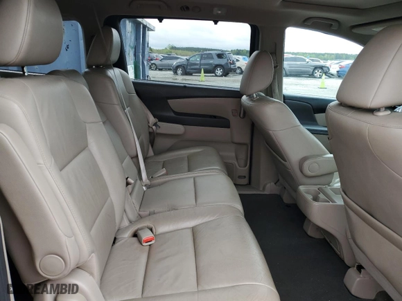 2013 Honda Odyssey EX-L with VIN 5FNRL5H66DB060621, listed as a Copart auction lot 51906045 with 195,561 mi miles and Salvage Title. Bid and sale history available at carsss.com. Image 11.