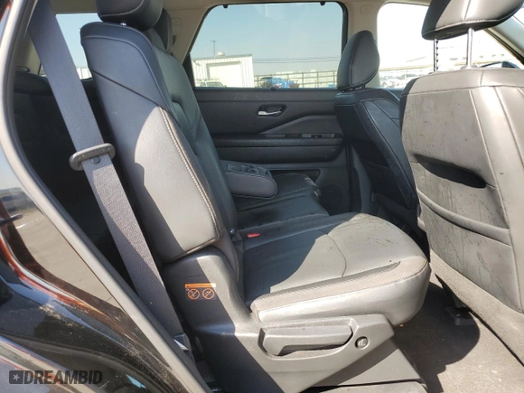 2022 Nissan Pathfinder SL with VIN 5N1DR3CA9NC204455, listed as a Copart auction lot 74389134 with 74,360 mi miles and Salvage Title. Bid and sale history available at carsss.com. Image 11.