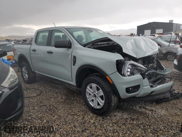 2024 Ford Ranger XL with VIN 1FTER4PHXRLE32041, listed as a Copart auction lot 71378594 with 2,267 mi miles and Salvage Title. Bid and sale history available at carsss.com. Image 4.