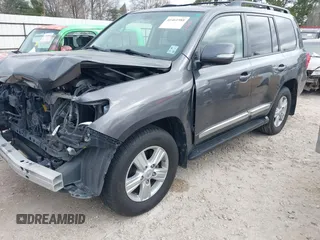 2013 Toyota Land Cruiser with VIN JTMHY7AJ3D4010242, listed as a IAAI auction lot 41461988 with 187,623 mi miles. Bid and sale history available at carsss.com. Image 2.