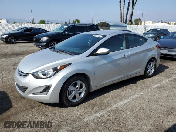 2015 Hyundai Elantra SE с VIN 5NPDH4AEXFH572829, выставлен на аукционе Copart как лот 54876855 с пробегом 151 475 миль миль и Списание • Salvage title. История ставок и продаж доступна на DreamBid. Изображение 1.