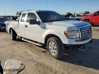 2011 Ford F-150 XL with VIN 1FTFX1ET8BFB04928, listed as a Copart auction lot 80229424 with 245,332 mi miles and Salvage Title. Bid and sale history available at carsss.com. Image 4.