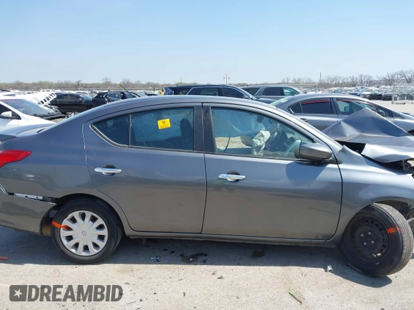 2016 Nissan Versa S Plus with VIN 3N1CN7AP9GL819866, listed as a IAAI auction lot 41868076 with 1 mi miles. Bid and sale history available at carsss.com. Image 13.