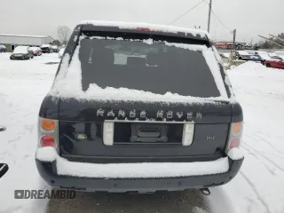 2005 Land Rover Range Rover HSE with VIN SALME11435A187612, listed as a Copart auction lot 83746314 with Not provided miles and Clean title. Bid and sale history available at DreamBid. Image 6.