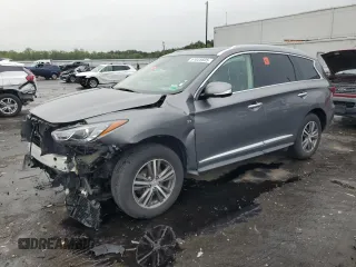 2019 Infiniti QX60 Luxe with VIN 5N1DL0MM3KC516341, listed as a Copart auction lot 61035605 with 134,644 mi miles and Clean title. Bid and sale history available at DreamBid. Image 1.