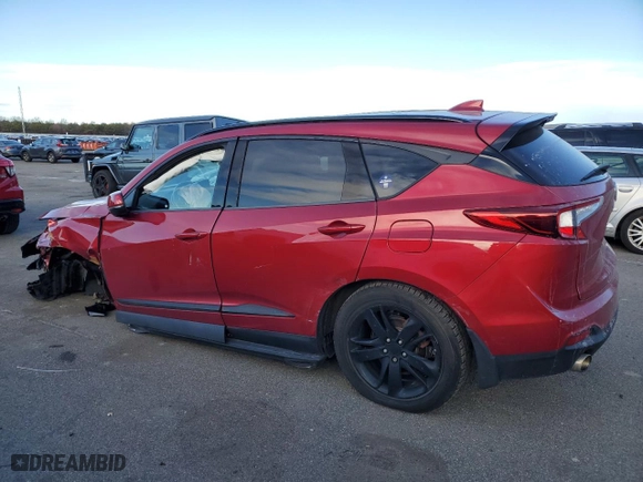 2019 Acura RDX w/Advance Pkg with VIN 5J8TC2H77KL030567, listed as a Copart auction lot 87021114 with 46,283 mi miles and Salvage Title. Bid and sale history available at carsss.com. Image 2.