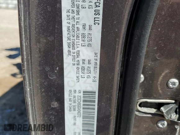 2016 Dodge Charger SE with VIN 2C3CDXBG6GH246372, listed as a Copart auction lot 46460065 with Not Provided miles and Non Repairable. Bid and sale history available at carsss.com. Image 12.