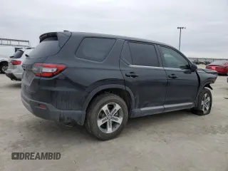 2025 Honda Pilot EX-L with VIN 5FNYG2H47SB015522, listed as a Copart auction lot 45867555 with 3,360 mi miles and Salvage Title. Bid and sale history available at carsss.com. Image 3.
