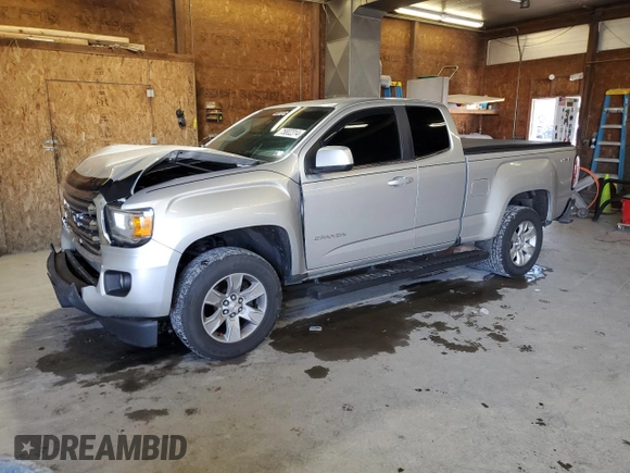 2016 GMC Canyon 4WD SLE with VIN 1GTH6CE3XG1158095, listed as a Copart auction lot 75802314 with 134,140 mi miles and Salvage Title. Bid and sale history available at carsss.com. Image 1.