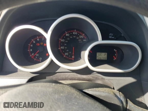 2010 Toyota Matrix with VIN 2T1KU4EE3AC450161, listed as a Copart auction lot 53066645 with 126,799 mi miles and Salvage Title. Bid and sale history available at carsss.com. Image 9.