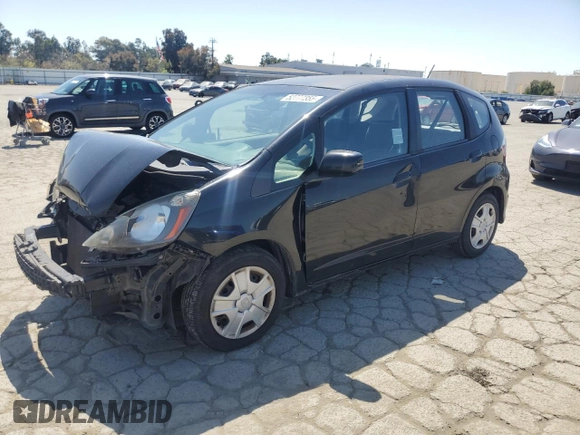 2013 Honda Fit with VIN JHMGE8H36DC071395, listed as a Copart auction lot 52777355 with 174,152 mi miles and Salvage Title. Bid and sale history available at carsss.com. Image 1.