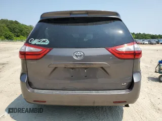 2015 Toyota Sienna LE AAS with VIN 5TDKK3DC9FS637144, listed as a Copart auction lot 59624495 with 151,681 mi miles and Salvage title. Bid and sale history available at DreamBid. Image 6.