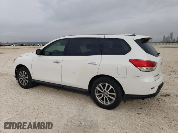2014 Nissan Pathfinder S z VIN 5N1AR2MM4EC679257, wystawiony jako Copart lot #50843915 z przebiegiem 157 435 mil mil oraz Czysty tytuł • Clean title. Historia ofert i sprzedaży dostępna na DreamBid. Obrazek 2.