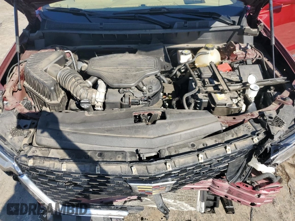 2020 Cadillac XT6 FWD Premium Luxury with VIN 1GYKPERSXLZ103765, listed as a Copart auction lot 73532524 with 44,084 mi miles and Salvage Title. Bid and sale history available at carsss.com. Image 12.