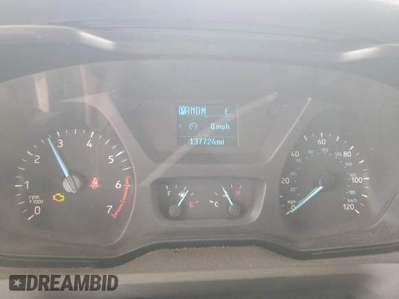 2018 Ford Transit Passenger XL z VIN 1FBZX2YG3JKB06453, wystawiony jako Copart lot #57518745 z przebiegiem 137 724 mil mil oraz Tytuł czysty. Historia ofert i sprzedaży dostępna na DreamBid. Obrazek 9.