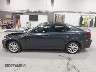 2009 Lexus IS 250 with VIN JTHCK262992031405, listed as a IAAI auction lot 41892158 with 116,419 mi miles. Bid and sale history available at carsss.com. Image 14.