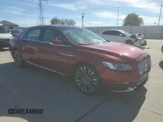 2017 Lincoln Continental Reserve with VIN 1LN6L9RP5H5608760, listed as a Copart auction lot 79564964 with 0 mi miles and Salvage Title. Bid and sale history available at carsss.com. Image 4.