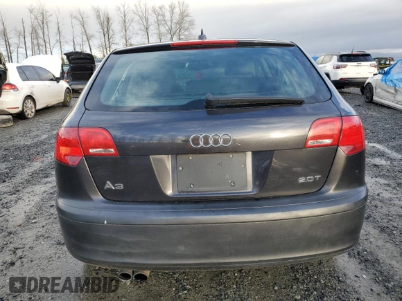 2008 Audi A3 with VIN WAUNF78P18A048589, listed as a Copart auction lot 85781604 with 119,890 mi miles and Clean Title. Bid and sale history available at carsss.com. Image 6.