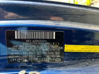 2016 Hyundai Veloster with VIN KMHTC6ADXGU263653, listed as a Copart auction lot 52216935 with 103,791 mi miles and Clean Title. Bid and sale history available at carsss.com. Image 10.