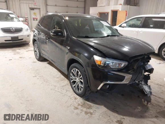 2016 Mitsubishi Outlander Sport 2.4 ES with VIN JA4AR3AWXGZ038950, listed as a IAAI auction lot 41339598 with 127,595 mi miles. Bid and sale history available at carsss.com. Image 1.