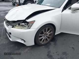 2014 Lexus GS 350 with VIN JTHBE1BL7E5030533, listed as a IAAI auction lot 42034624 with 189,027 mi miles. Bid and sale history available at carsss.com. Image 12.