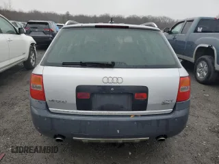 2005 Audi allroad A6 V8 with VIN WA1YD64B45N003185, listed as a Copart auction lot 83961104 with Not Provided miles and Clean Title. Bid and sale history available at DreamBid. Image 6.