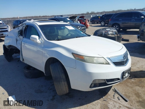 2012 Acura TL Tech Auto with VIN 19UUA8F54CA025791, listed as a IAAI auction lot 41770964 with 1 mi miles. Bid and sale history available at carsss.com. Image 1.