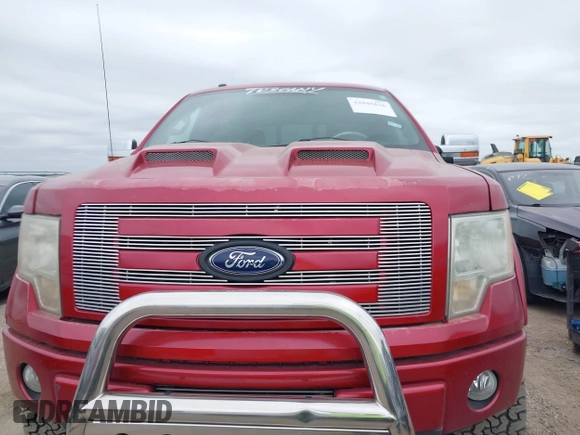 2010 Ford F-150 XL with VIN 1FTFW1EVXAFC57538, listed as a IAAI auction lot 42045616 with 154,379 mi miles. Bid and sale history available at carsss.com. Image 6.