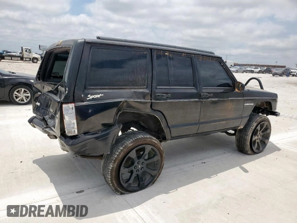 1998 Jeep Cherokee Sport z VIN 1J4FJ68S8WL193483, wystawiony jako Copart lot #58368705 z przebiegiem 94 462 mil mil oraz Szkoda całkowita • Salvage title. Historia ofert i sprzedaży dostępna na DreamBid. Obrazek 3.