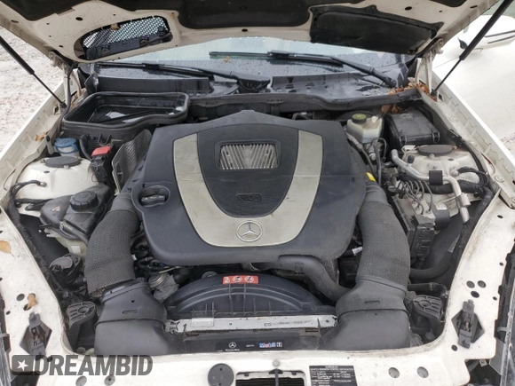 2009 Mercedes-Benz SLK 280 with VIN WDBWK54F99F192642, listed as a Copart auction lot 59581975 with 130,218 mi miles and Salvage title. Bid and sale history available at DreamBid. Image 11.