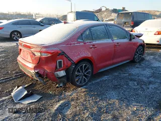 2020 Toyota Corolla SE with VIN JTDS4RCEXLJ014799, listed as a IAAI auction lot 41322672 with 83,984 mi miles. Bid and sale history available at carsss.com. Image 4.