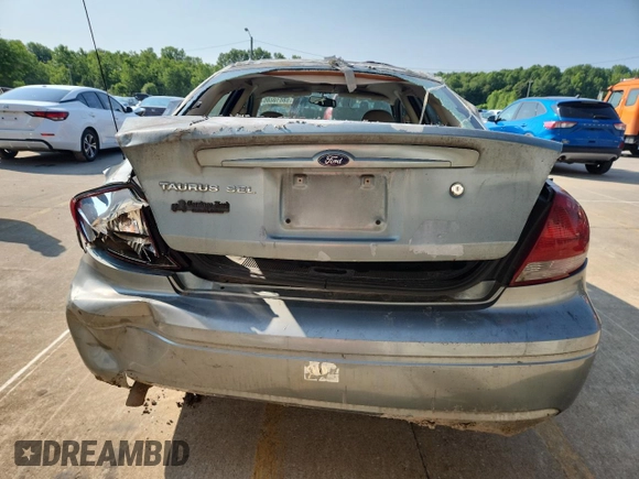 2006 Ford Taurus SEL with VIN 1FAFP56UX6A251288, listed as a Copart auction lot 58010685 with Not provided miles and Salvage title. Bid and sale history available at DreamBid. Image 6.