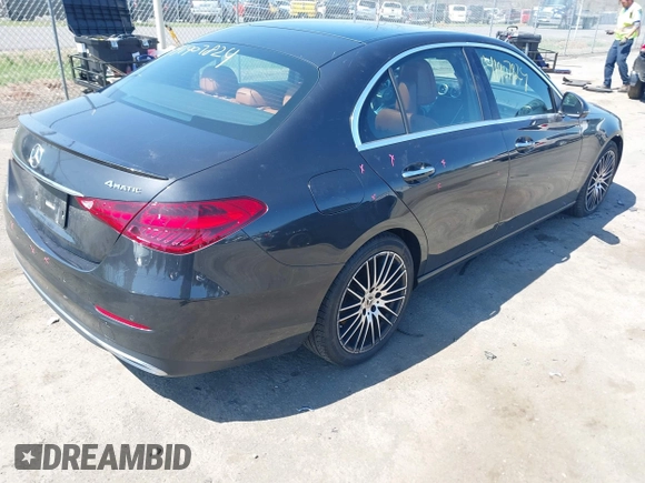 2023 Mercedes-Benz C 300 with VIN W1KAF4HB0PR070948, listed as a IAAI auction lot 41907824 with 44,815 mi miles and . Bid and sale history available at DreamBid. Image 4.