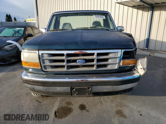 1994 Ford F-150 with VIN 1FTDF15Y4RNB81981, listed as a Copart auction lot 78265454 with 0 mi miles and Salvage Title. Bid and sale history available at carsss.com. Image 5.