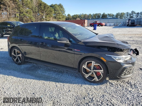 2024 Volkswagen GTI SE с VIN WVW3A7CD6RW118985, выставлен на аукционе Copart как лот 86041034 с пробегом 12 603 миль миль и Списание • Salvage title. История ставок и продаж доступна на DreamBid. Изображение 4.