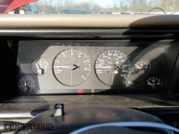 1993 Jeep Grand Cherokee Laredo with VIN 1J4GZ58S7PC674575, listed as a Copart auction lot 79801363 with 996,144 mi miles and Clean Title. Bid and sale history available at carsss.com. Image 9.