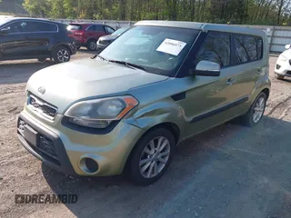 2012 Kia Soul + with VIN KNDJT2A63C7420566, listed as a IAAI auction lot 42006073 with 270,997 mi miles and . Bid and sale history available at DreamBid. Image 2.