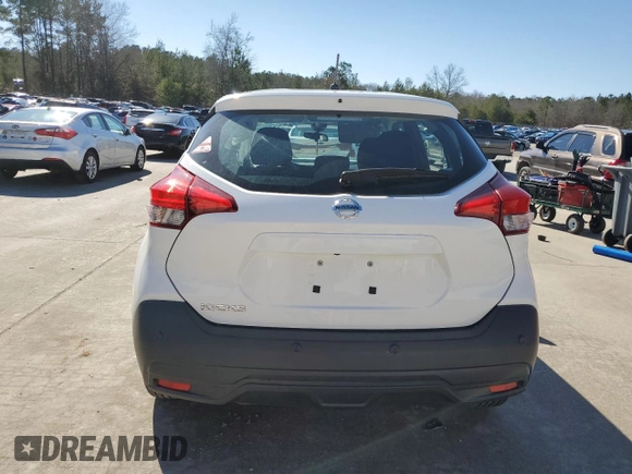2020 Nissan Kicks S z VIN 3N1CP5BVXLL481108, wystawiony jako Copart lot #43599265 z przebiegiem 34 862 mil mil oraz Szkoda całkowita • Salvage title. Historia ofert i sprzedaży dostępna na DreamBid. Obrazek 6.