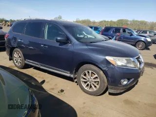 2013 Nissan Pathfinder SL with VIN 5N1AR2MM5DC646279, listed as a Copart auction lot 55074215 with 128,296 mi miles and Clean Title. Bid and sale history available at carsss.com. Image 4.